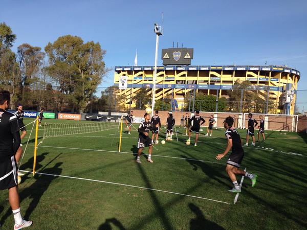 Tigres entrena en las instalaciones de Boca Juniors