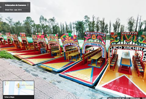 Xochimilco ya puede ser recorrido a través de Google Maps Special Collects.