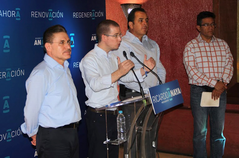 Gira de Ricardo Anaya por el norte de México. 