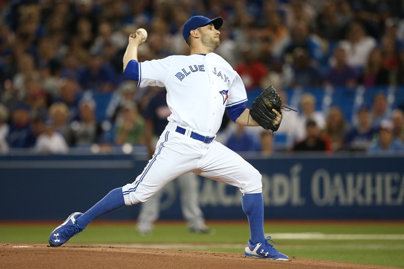 Marco Estrada, pitcher de los Azulejos