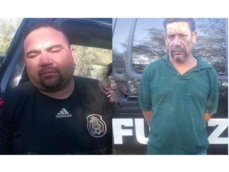 Detenidos por el delito de halconeo. 