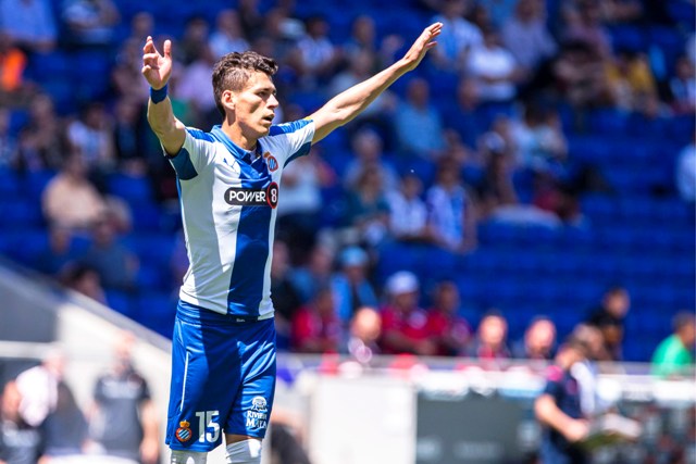 Héctor Moreno llega después de superar el centenar de partidos con el Espanyol