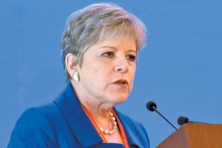 Alicia Bárcena, secretaria ejecutiva de la Cepal.
