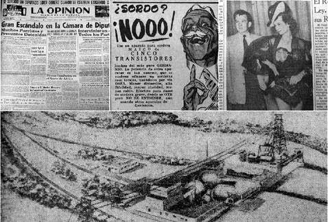 Edición imnpresa de La Opinión de agosto de 1955.