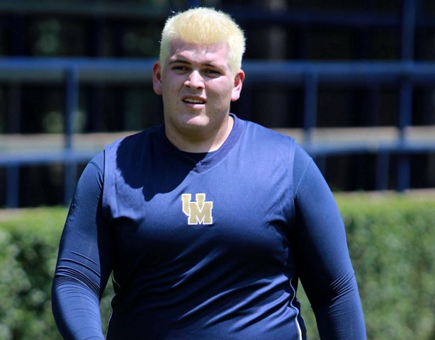 Juan Francisco Espinoza, jugador de Pumas CU que fue internado, tras una novatada