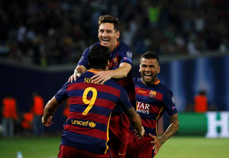Barcelona venció al Sevilla en la Final de la Super Copa de Europa 