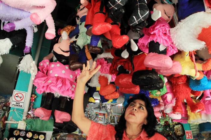 Cada proveedor tiene su propio estilo, por lo que ninguna piñata es igual.