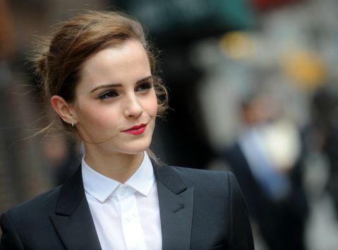 Emma Watson es embajadora por la mujeres ante la ONU. 