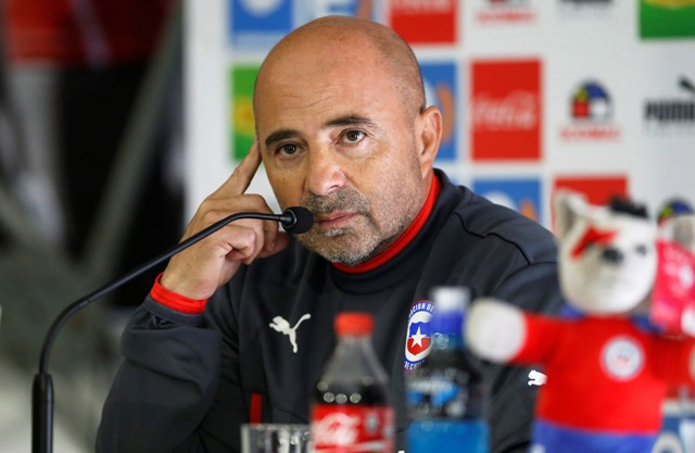 Jorge Sampaoli, técnico campeón de la Copa América