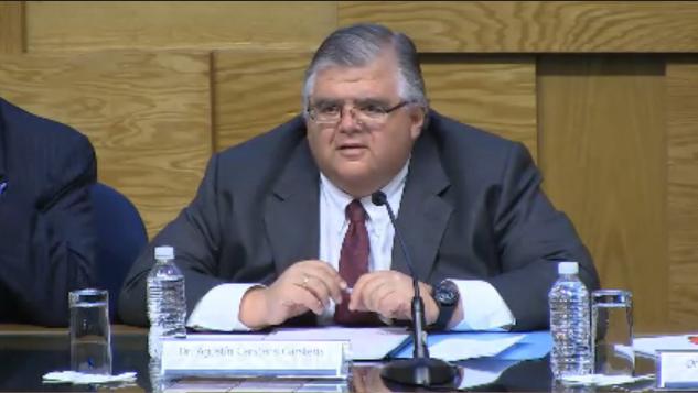 Agustín Carstens, gobernador del Banco de México.
