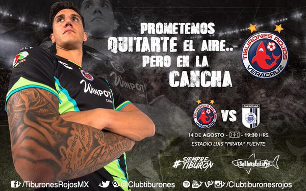 El desplegado de Veracruz previo a enfrentar a Querétaro 