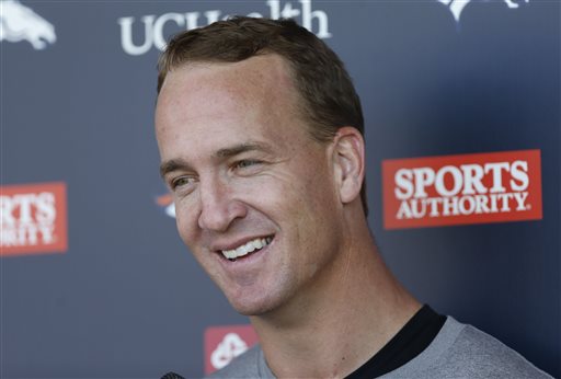 El quarterback Peyton Manning