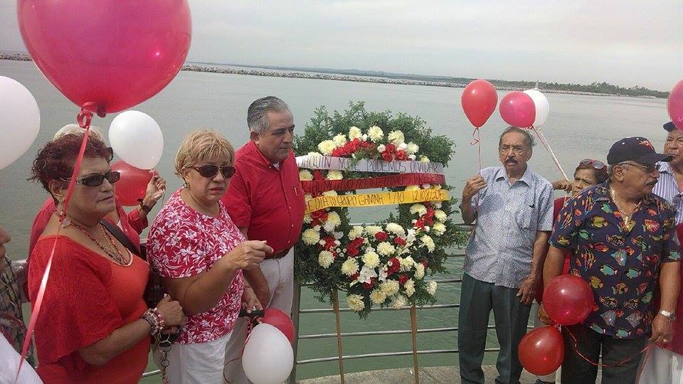 Los hijos de "La Quina" ofrecieron unas palabras en memoria de su padre y de agradecimiento.