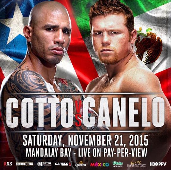 Cotto y Canelo se verán las caras en noviembre 