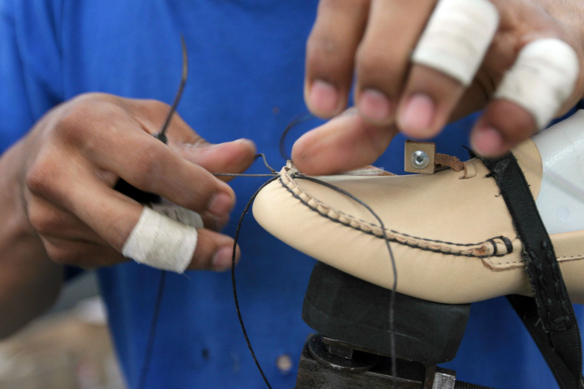 Fábrica de zapatos en León, Guanajuato