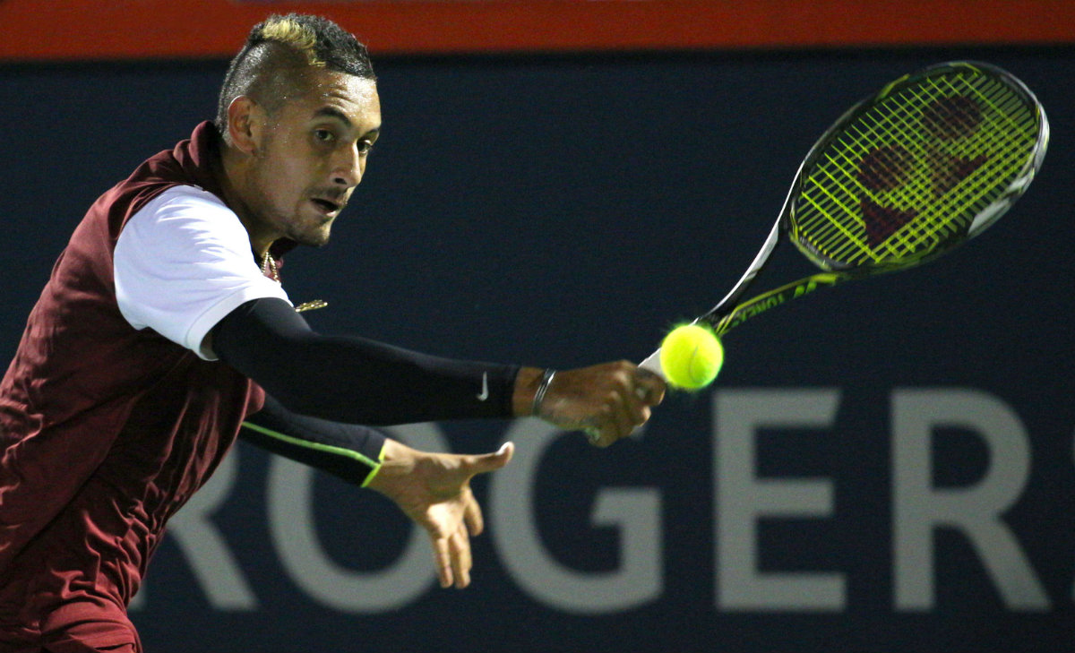 Nick Kyrgios en los dieciseisavos de final de Montreal ante Wawrinka 