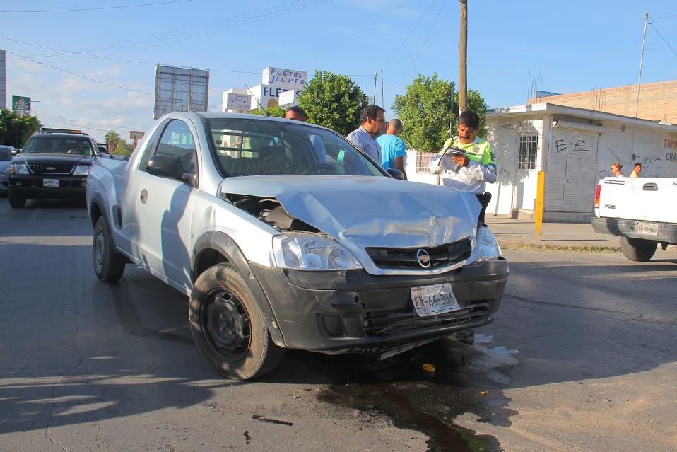 Por fortuna, en ninguno de los accidentes se registraron lesionados de gravedad.