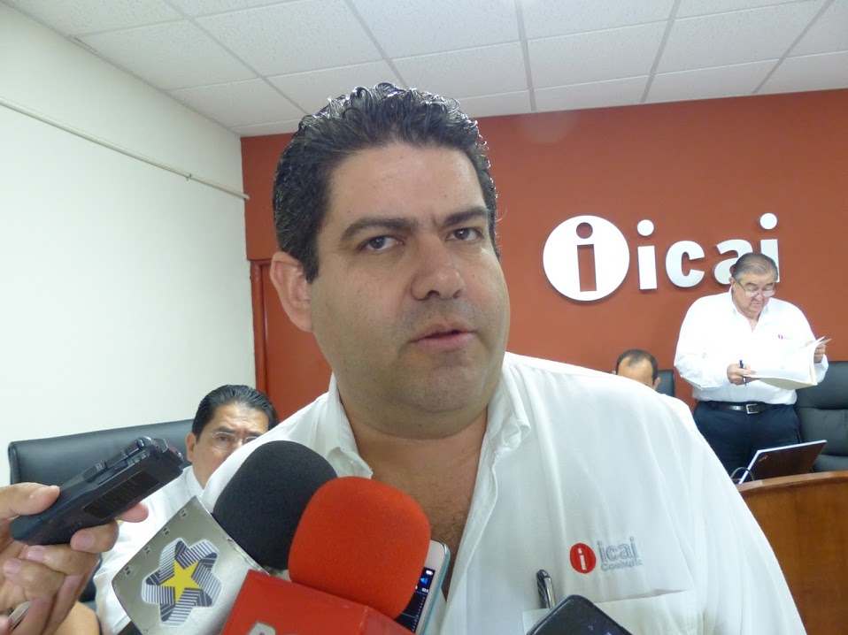 El Consejero presidente del ICAI, Jesús Homero Flores Mier. 