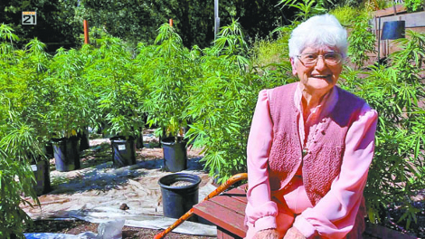 La italiana Aurora Leveroni causa sensación en YouTube por hacer tutoriales de cocina a base de cannabis medicinal.
