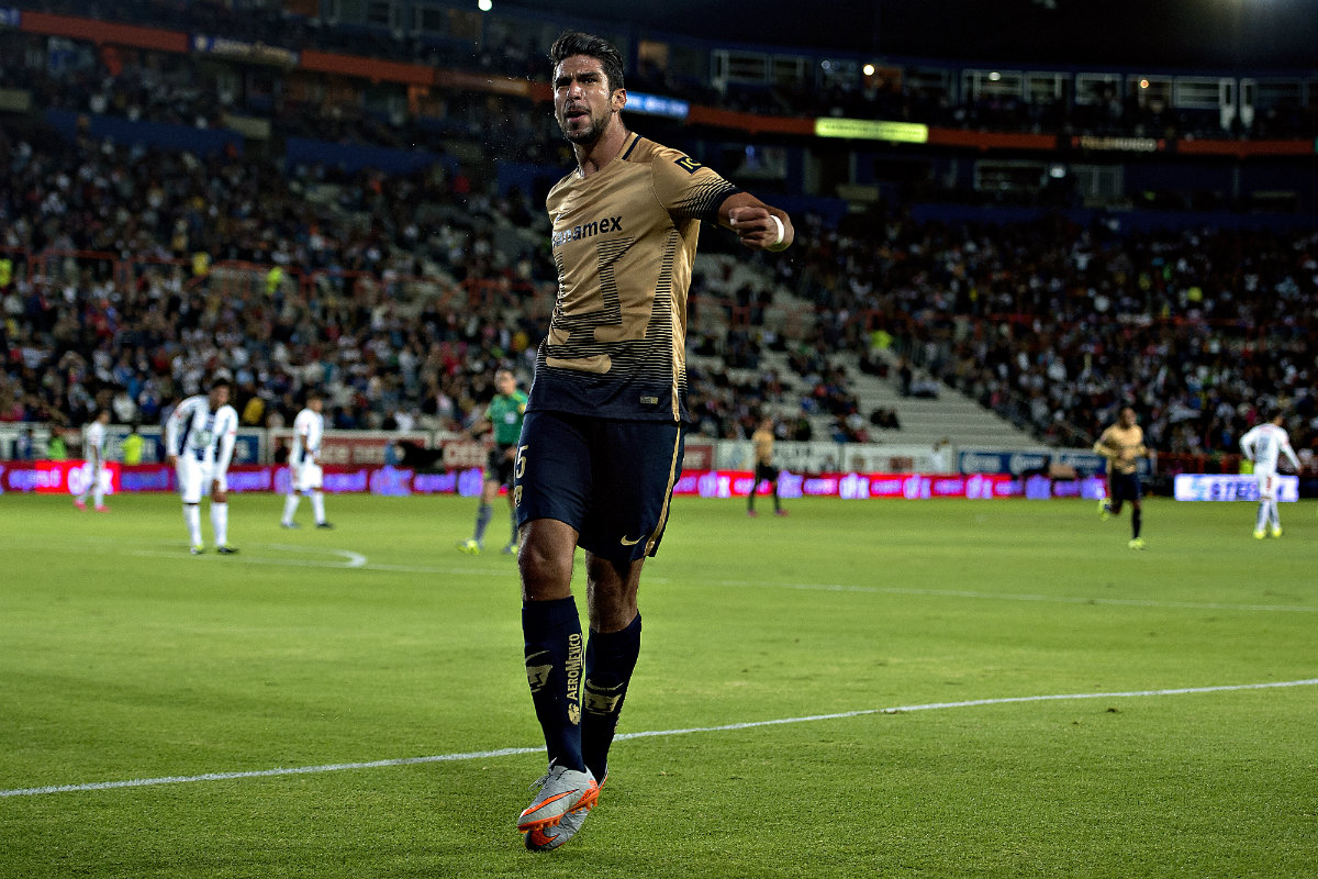 Eduardo Herrera, delantero de Pumas 