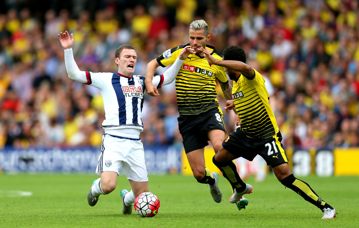 Watford empató a un gol con WB