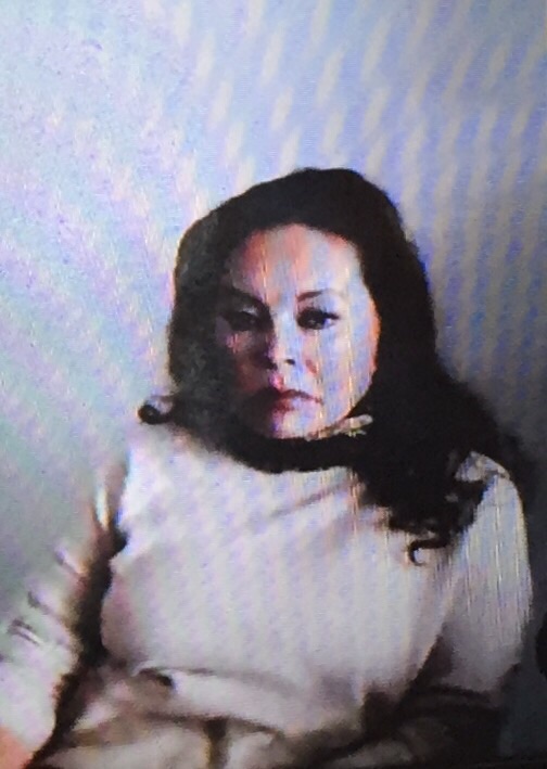 Elba Esther Gordillo durante la audiencia que se llevó a cabo hoy mediante una videoconferencia.