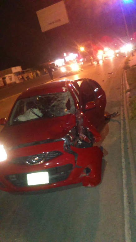 Tras el impacto, Juan Antonio fue proyectado al parabrisas del auto y posteriormente al pavimento, donde terminó sin vida de manera inmediata.
