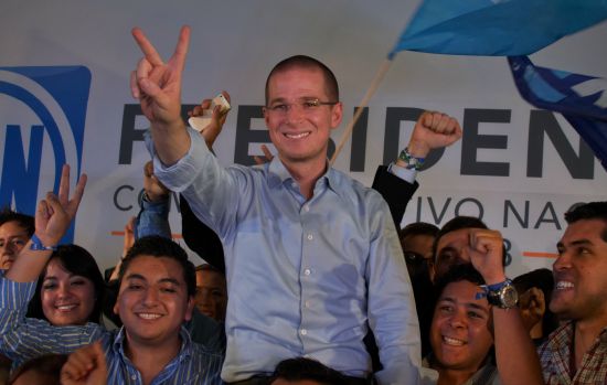 Ricardo Anaya, dirigente nacional electo del PAN.