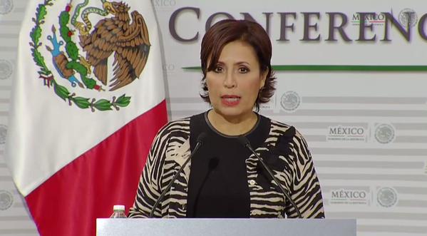 Rosario Robles, secretaria de Desarrollo Social.