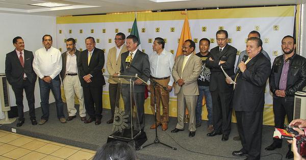 Carlos Navarrete, presidente nacional del PRD.
