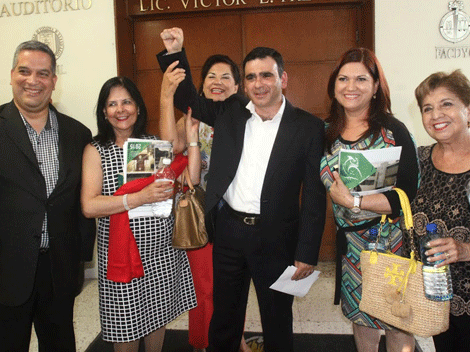 Mario Alberto Garza acudió a la Facultad de Derecho.