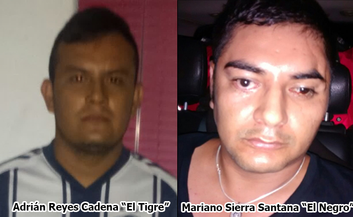 'El Tigre' es jefe de plaza de Guerreros Unidos y 'El Negro' fundador de Los Viagra.