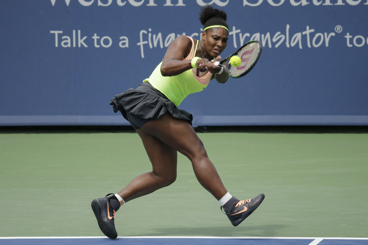 Serena Williams avanza a segunda ronda en Cincinnati