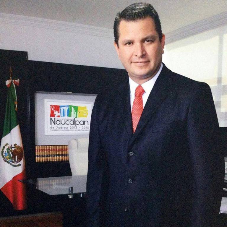 David Sáncchez Guevara, ex alcalde del municipio de Naucalpan de Juárez. 