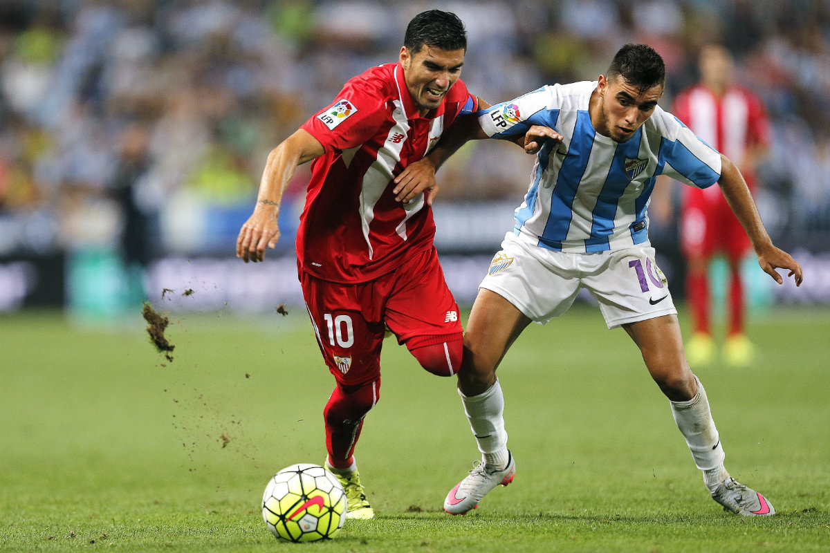 Málaga y Sevilla arrancaron la liga española 
