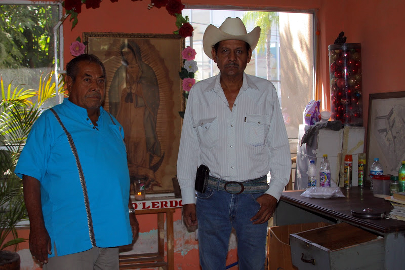Representantes del Ejido Lerdo.