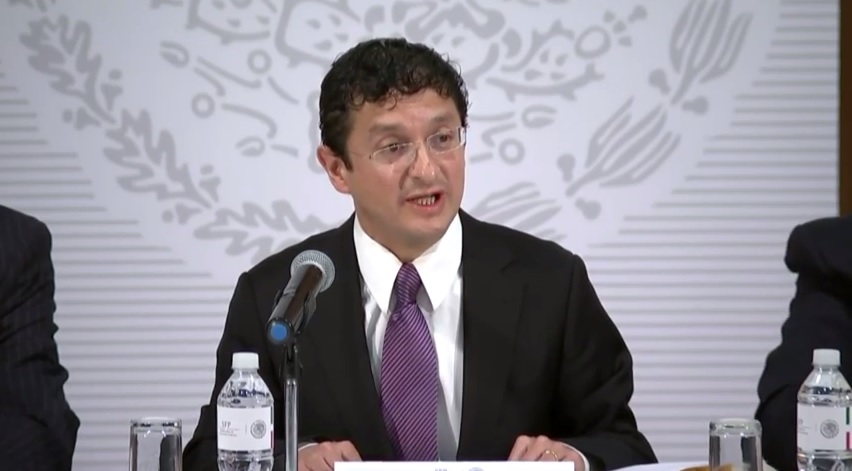 Virgilio Andrade, secretario de la Función Pública. 