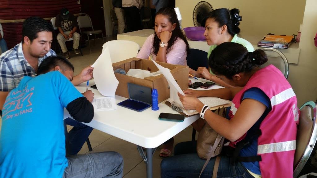 Ocho adultos manifestaron ser padres de menores trabajadores resguardados por el Gobierno Estatal.