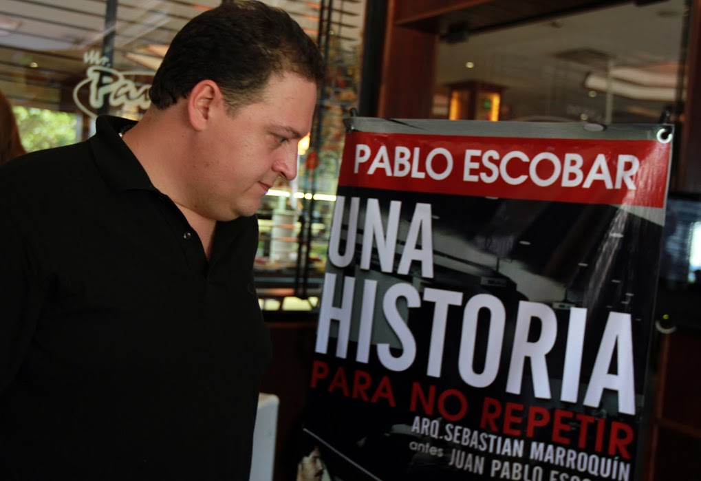Juan Pablo Escobar Henao dará una conferencia el próximo 27 de agosto en el Teatro de la Ciudad.  