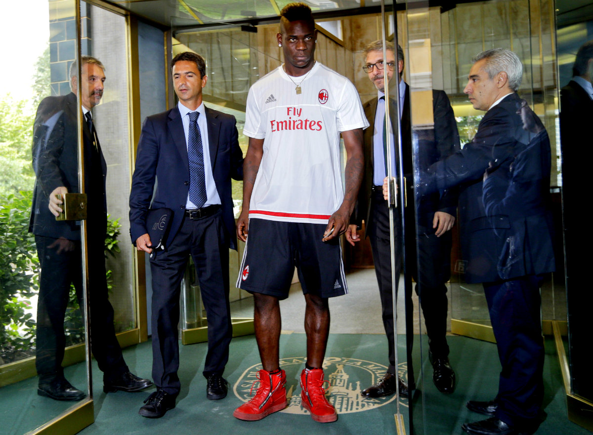 Mario Balotelli regresó al Milan