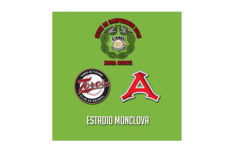 Así se jugará la Final de la Zona Norte LMB 2015