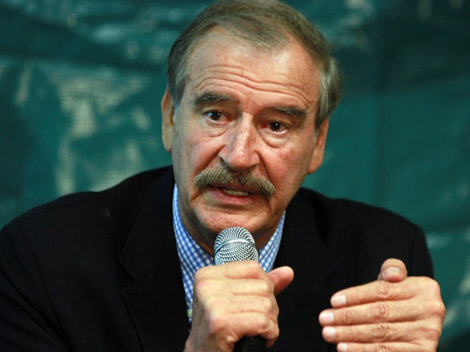 El ex presidente Vicente Fox. 
