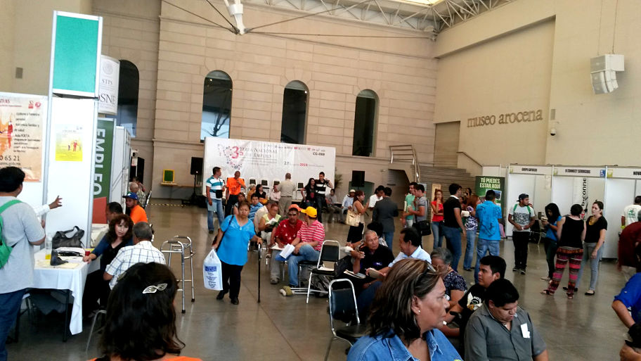 El Museo Arocena es la sede de la Feria del Empleo.