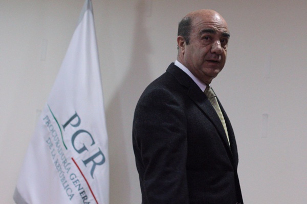 Jesús Murillo Karam secretarío de Desarrollo Agrario, Territorial y Urbano.