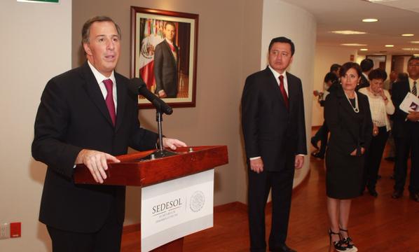José Antonio Meade, secretario de Desarrollo Social.