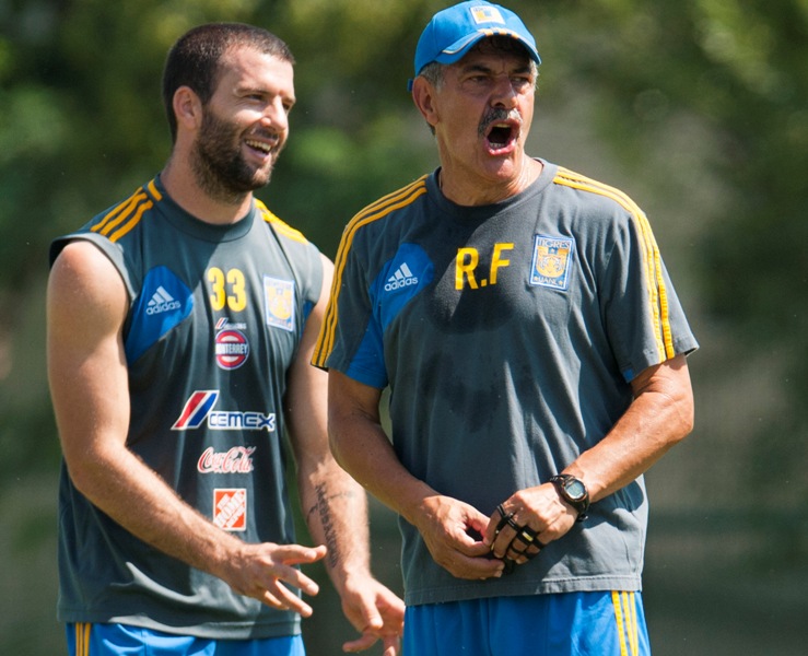 Tito Villa y Ricardo Ferretti cuando ambos estaban en Tigres 