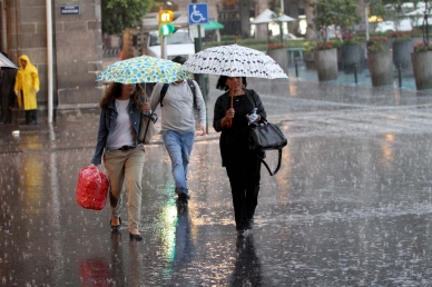 Veracruz y Chiapas esperan fuertes precipitaciones. 