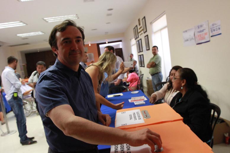El secretario general albiazul.