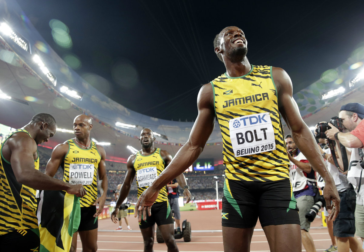 Bolt se llevó su tercera medalla de oro en el Nido de Pájaro
