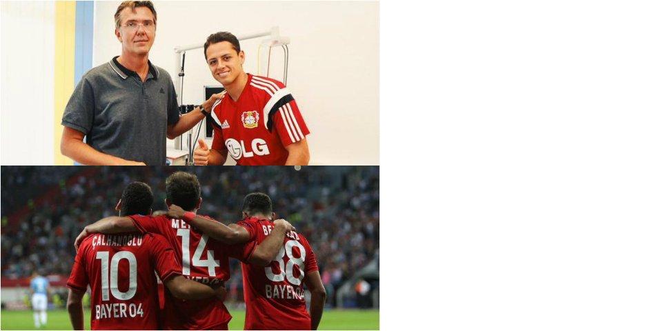 Javier Hernandez ya pasó las pruebas medicas 